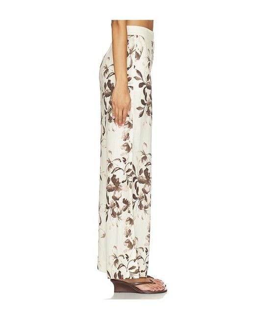 Hevron Natural Capri Pant