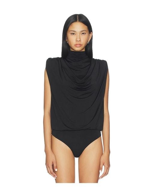 Nbd Black Darcy Bodysuit