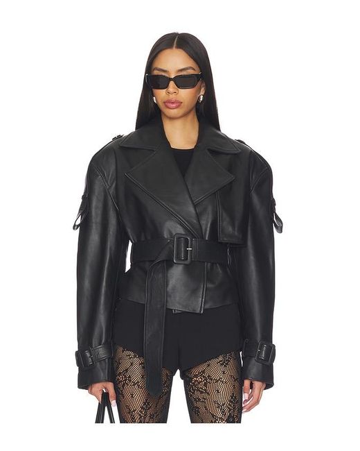 Manokhi Black Hana Jacket