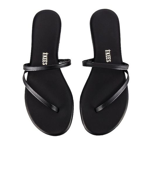 TKEES Black Sarit Sandal