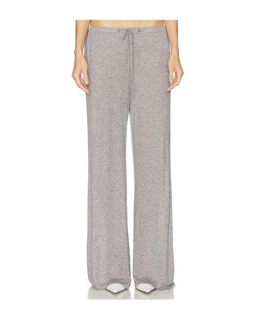 Helsa Gray Elastic Pants