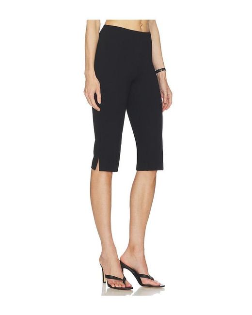 GOOD AMERICAN Blue Soft Stretch Ponte Pull On Capris