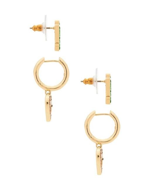 Set Pendientes University Of Texas BaubleBar de color Multicolor