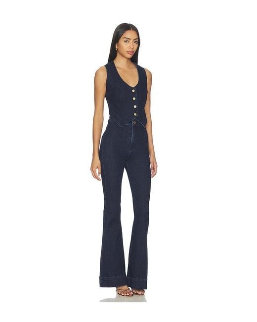 Show Me Your Mumu Blue Portland Jumpsuit