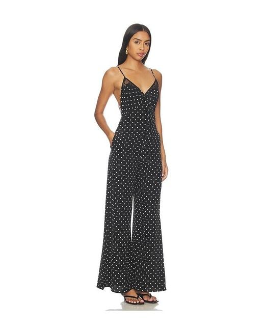 Fleur du Mal White Open Back Jumpsuit