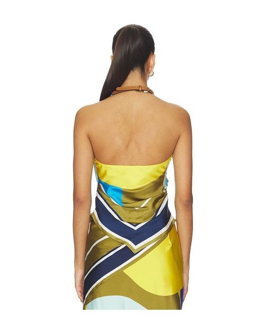 Amir Taghi White Adrienne Top
