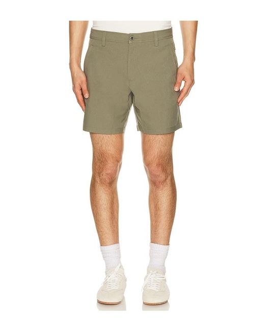 Rhone Green 7 Nomad Tech Chino Short for men