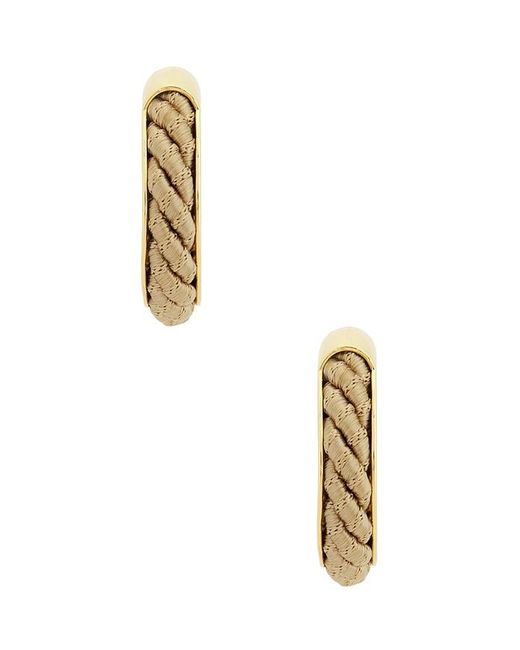 Eddie Borgo Metallic Roebling Hoops