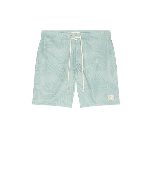 Marine Layer Blue 8 Stretch Board Short for men