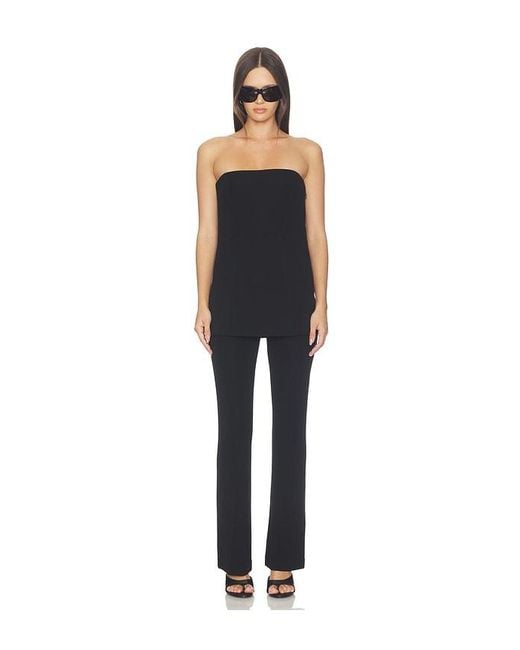Alexander Wang Blue Pre-styles Corset With Pant Jumpsuit