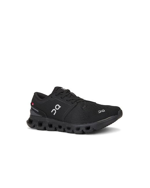 On Shoes Black Cloud X 4 Sneaker