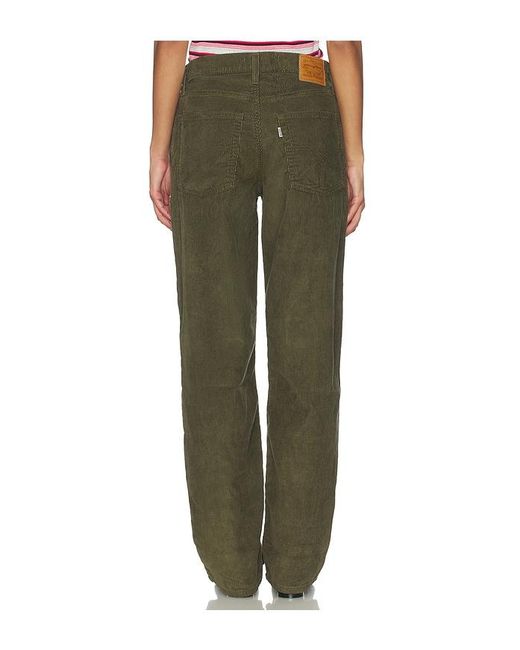 Levi's Green Corduroy Baggy Dad