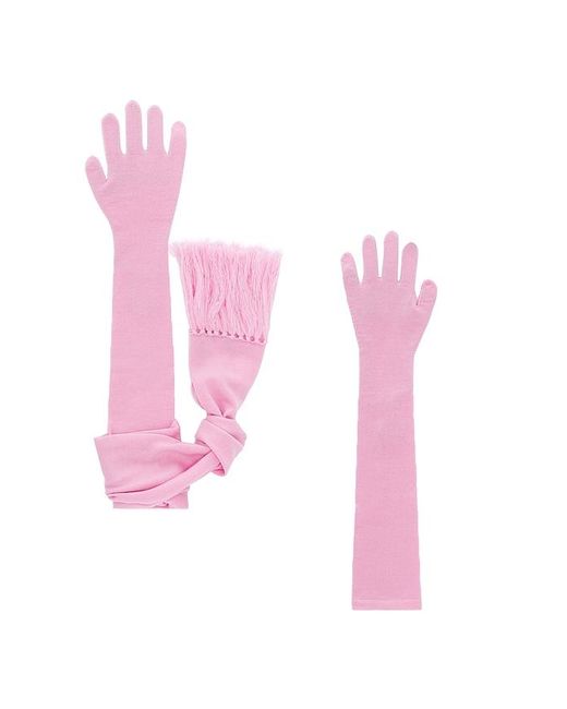 Ph5 Remy Merino Wool ロンググローブ Pink