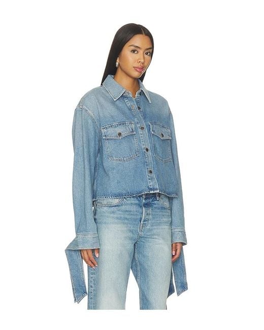 Agolde Blue Hewitt Shirt