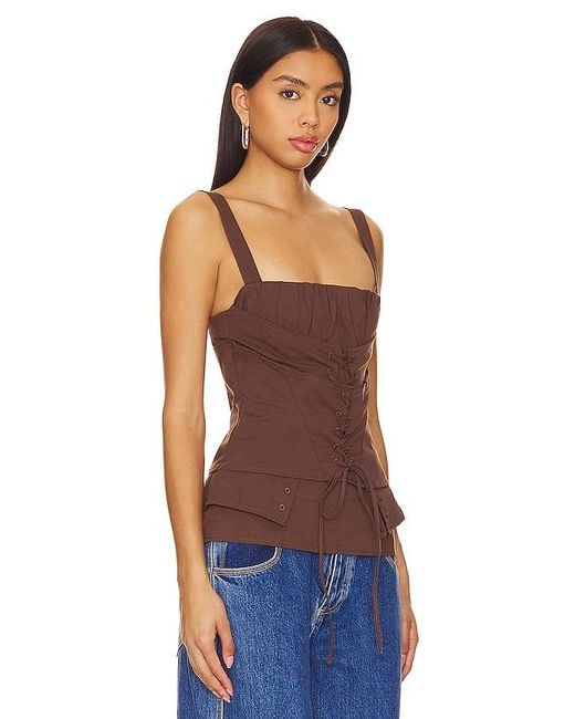 Lioness Blue Bloom Top