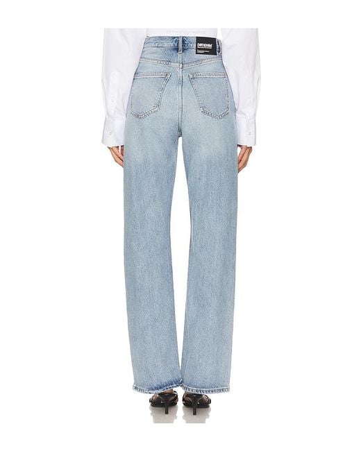 Dr. Denim Blue Echo Straight Jeans