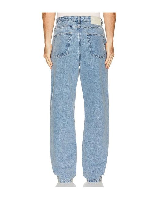 Filling Pieces Blue Denim Pants for men
