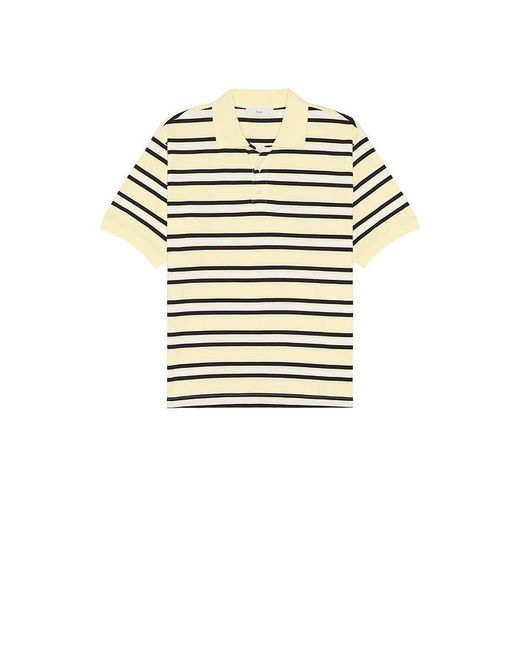 DUNST Multicolor Chunky Striped Polo Shirt for men
