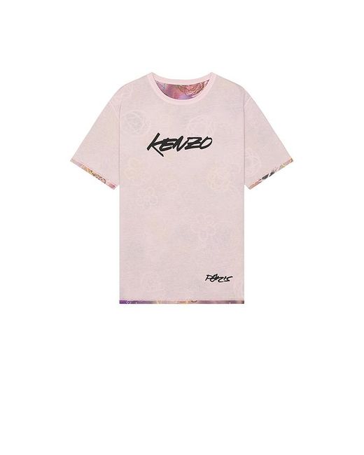 メンズ KENZO X Futura Reversible Classic T-Shirt Pink