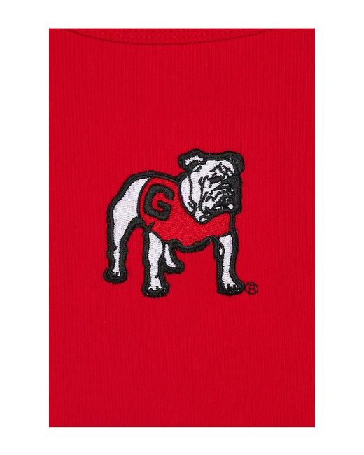 Hype and Vice Red University Of Georgia Mvp Tank Top