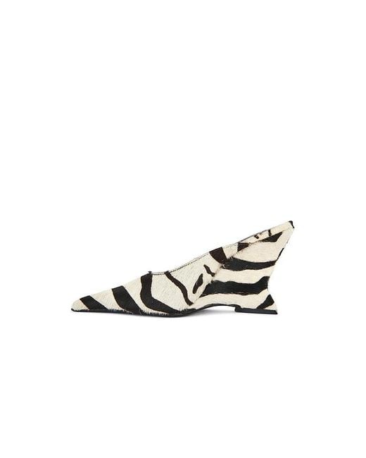 SCHUTZ SHOES White Siena Mule Pump