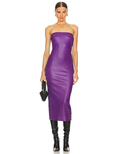 SPRWMN Purple Tube Dress