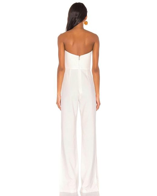 Nookie White Glamour Jumpsuit