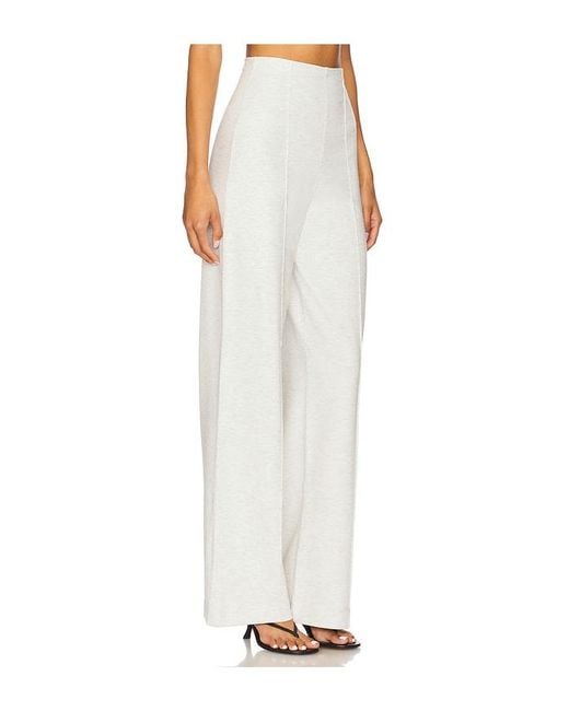 Ripley Rader White Ponte Knit Straight Leg Pant