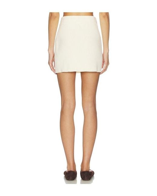 LSPACE White Jet Set Skirt