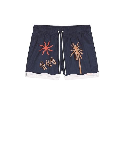 Edmmond Studios Black Resort Swim Shorts for men