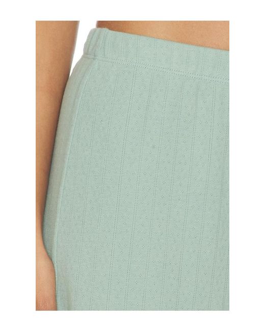 Leset Green Pointelle Boxer Pant