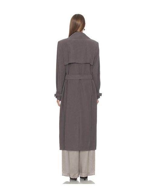 The Sei Multicolor Structured Trench Coat