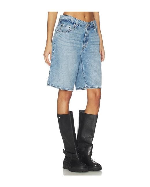 Levi's Blue Baggy Dad Jort