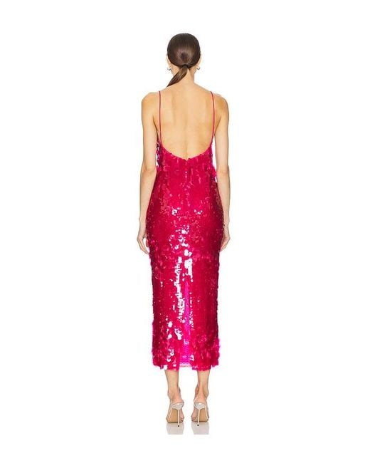 retroféte Red Alana Dress