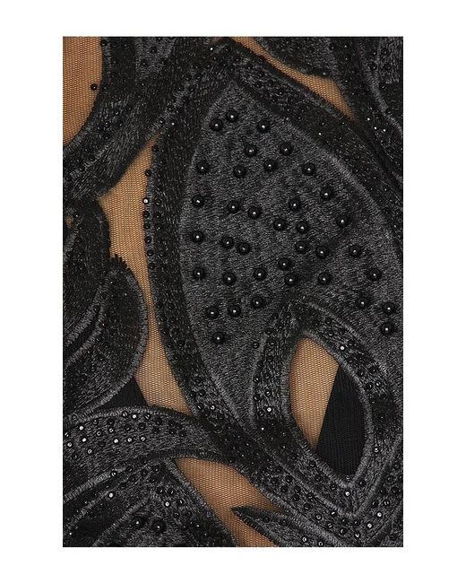 Zhivago Black Belle Fleur Mini Dress