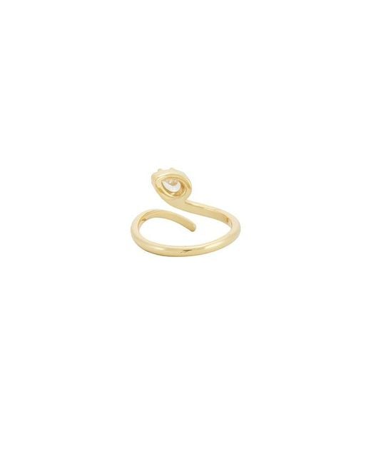 Lili Claspe White Ring