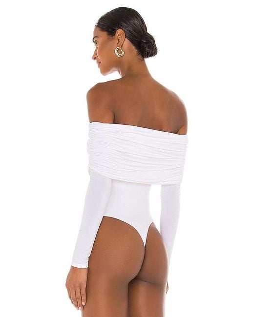 Lovers + Friends Blue Fatima Bodysuit