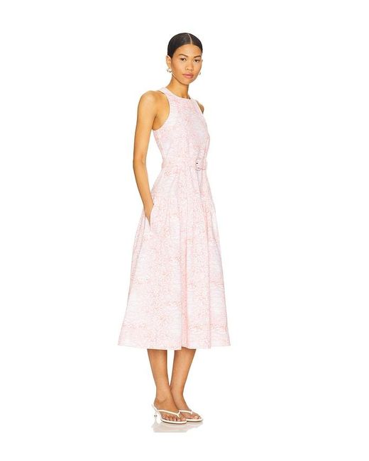Cinq À Sept White Scenic Toile Zoey Dress