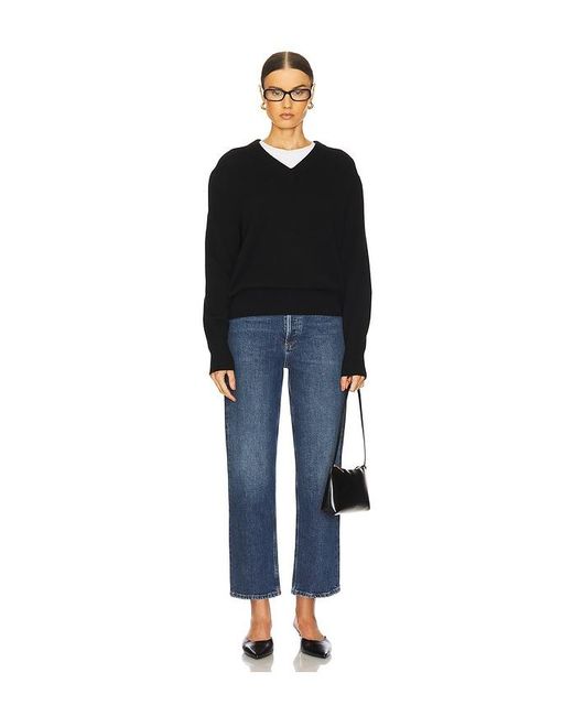 Agolde Blue 90's Pinch Waist Crop Jeans