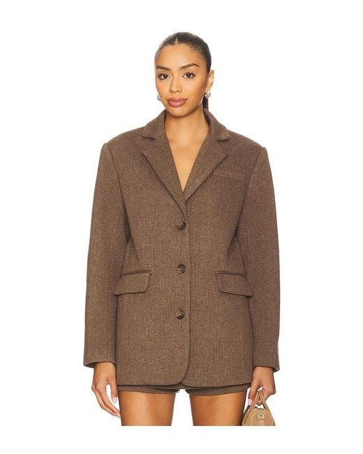 Line & Dot Brown Belmont Blazer
