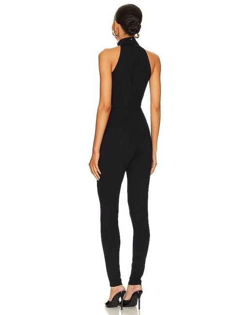 Susana Monaco Black Mock Neck Jumpsuit