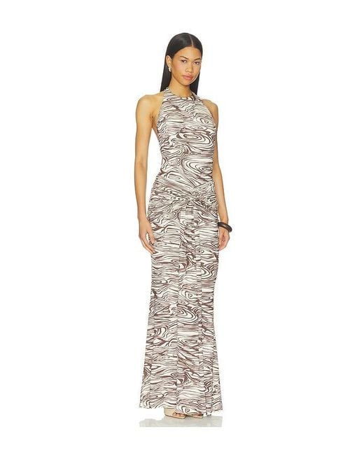 Amanda Uprichard White Breana Maxi Dress