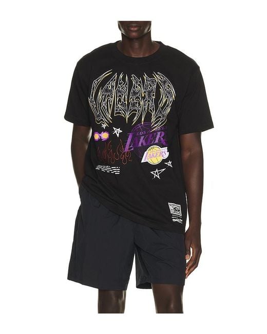 Mitchell & Ness Black Nba Los Angeles Lakers Best for men
