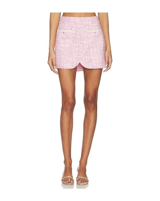 Amanda Uprichard Pink Caligari Skirt