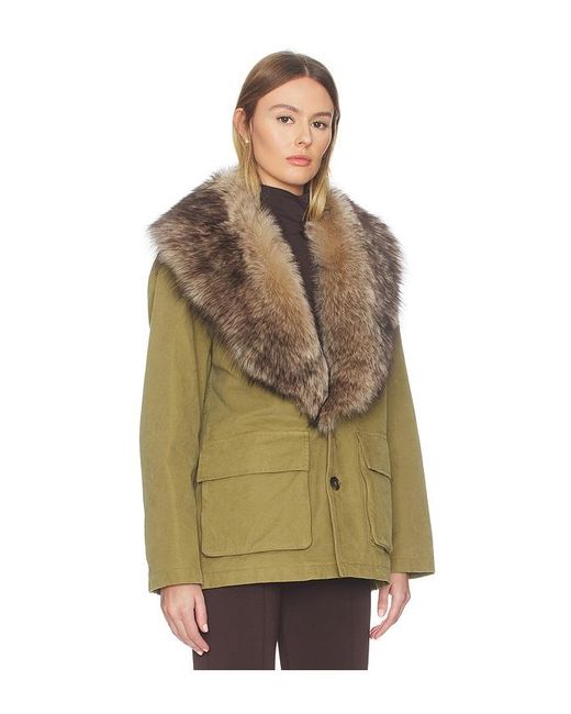 Nili Lotan Brown Ronay Parka