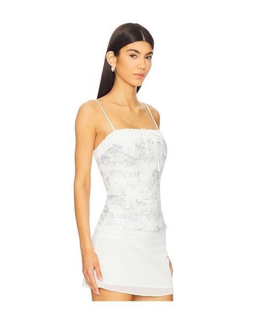 Elodie the Label Janae キャミソールトップス White