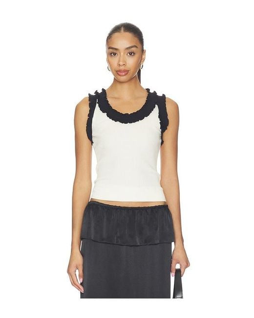 OperaSPORT White Rosalie Seamless Top