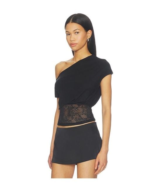 Lioness Black Etoile Off Shoulder Top