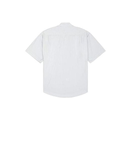 KAPPY DESIGN White Relaxed Cotton Shirt for men