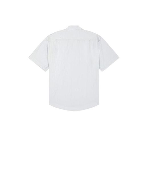 KAPPY DESIGN White Relaxed Cotton Shirt for men
